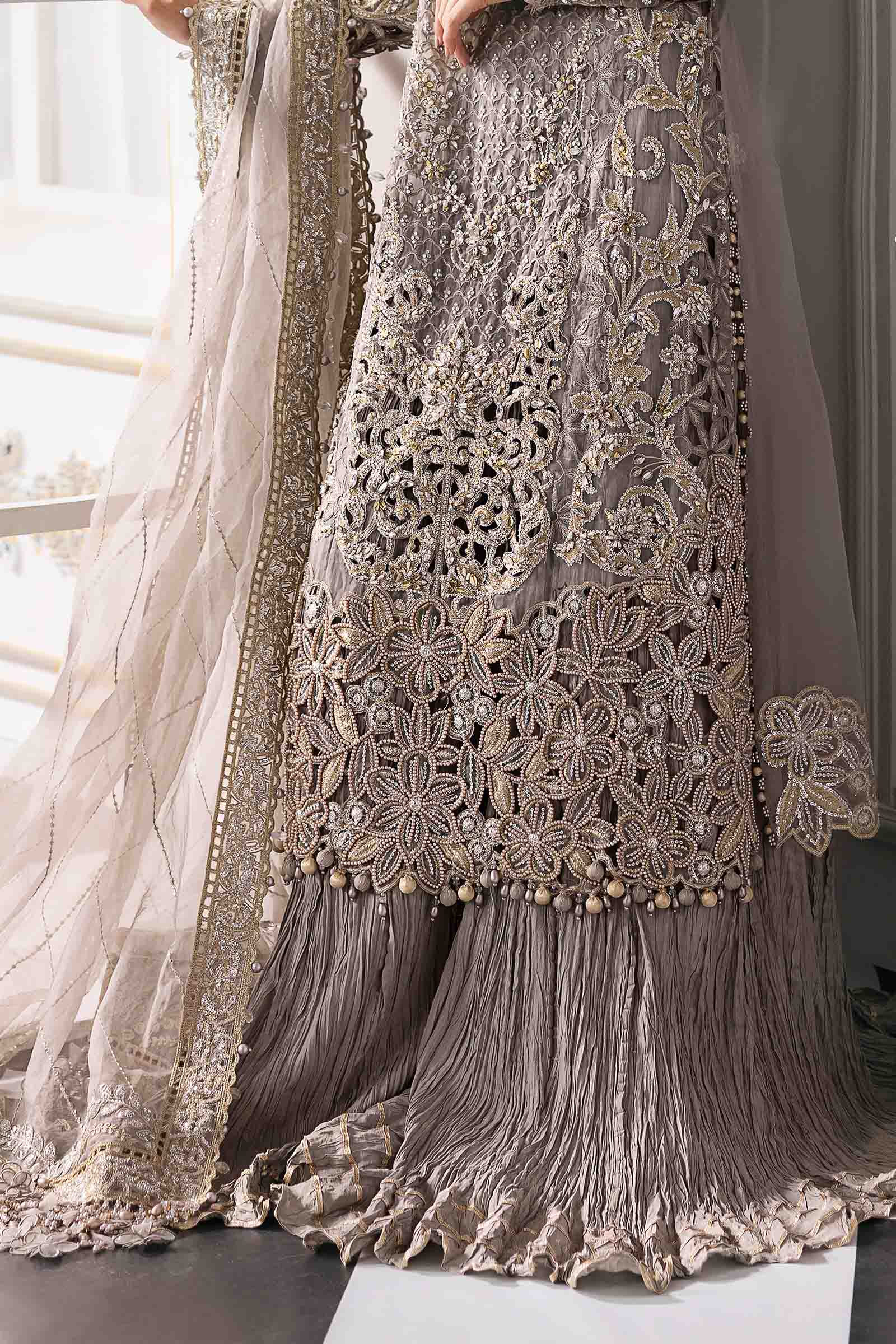 Maria B | Mbroidered 2025 | BD-3006 - by - Libasekhas UK - Registered Vendor of : Maria B - 100% Original Designer Dresss