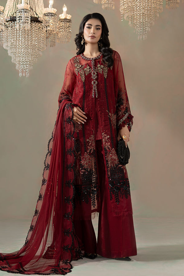 Maria B | Soiree Formals | WFS-09-06 - by Libasekhas UK - Registered Vendor of : Maria B - 100% Original Designer Dress