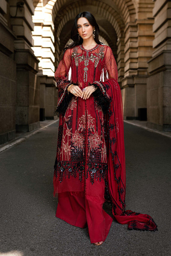 Maria B | Soiree Formals 25 | WF-09-06 - by Libasekhas UK - Registered Vendor of : Maria B - 100% Original Designer Dress