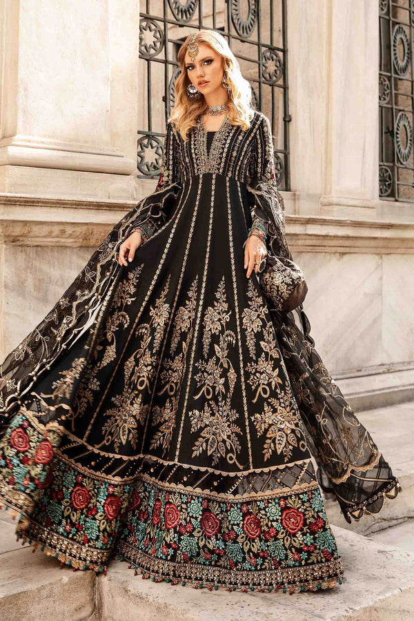 Maria B | Sateen Formals 24 | CST-806 - by - Libasekhas UK - Registered Vendor of : Maria B - 100% Original Designer Dresss