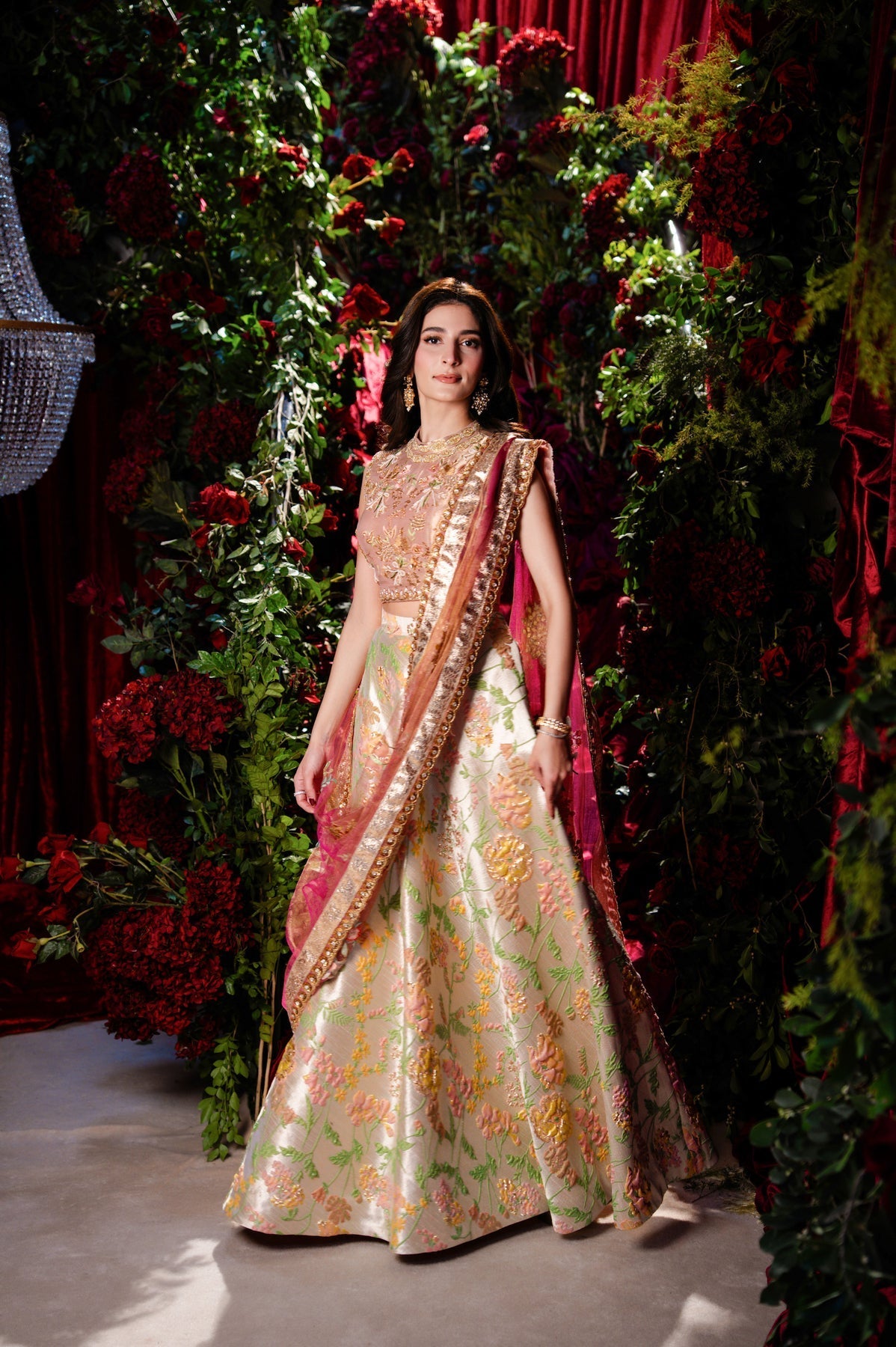 Sable Vogue | Laal Bagh Bridal Collection |SLB-1609 - by Libasekhas UK - Registered Vendor of : Sable Vogue - 100% Original Designer Dress