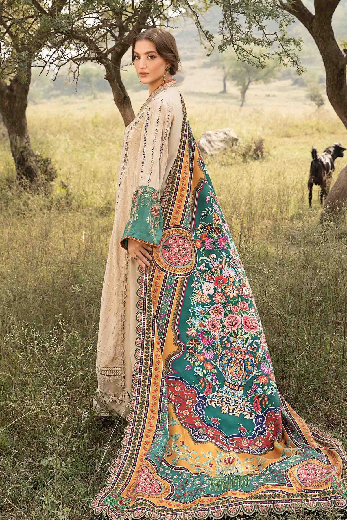 Maria B | M Prints Winter 24 | MPT-2407-A - Libasekhas
