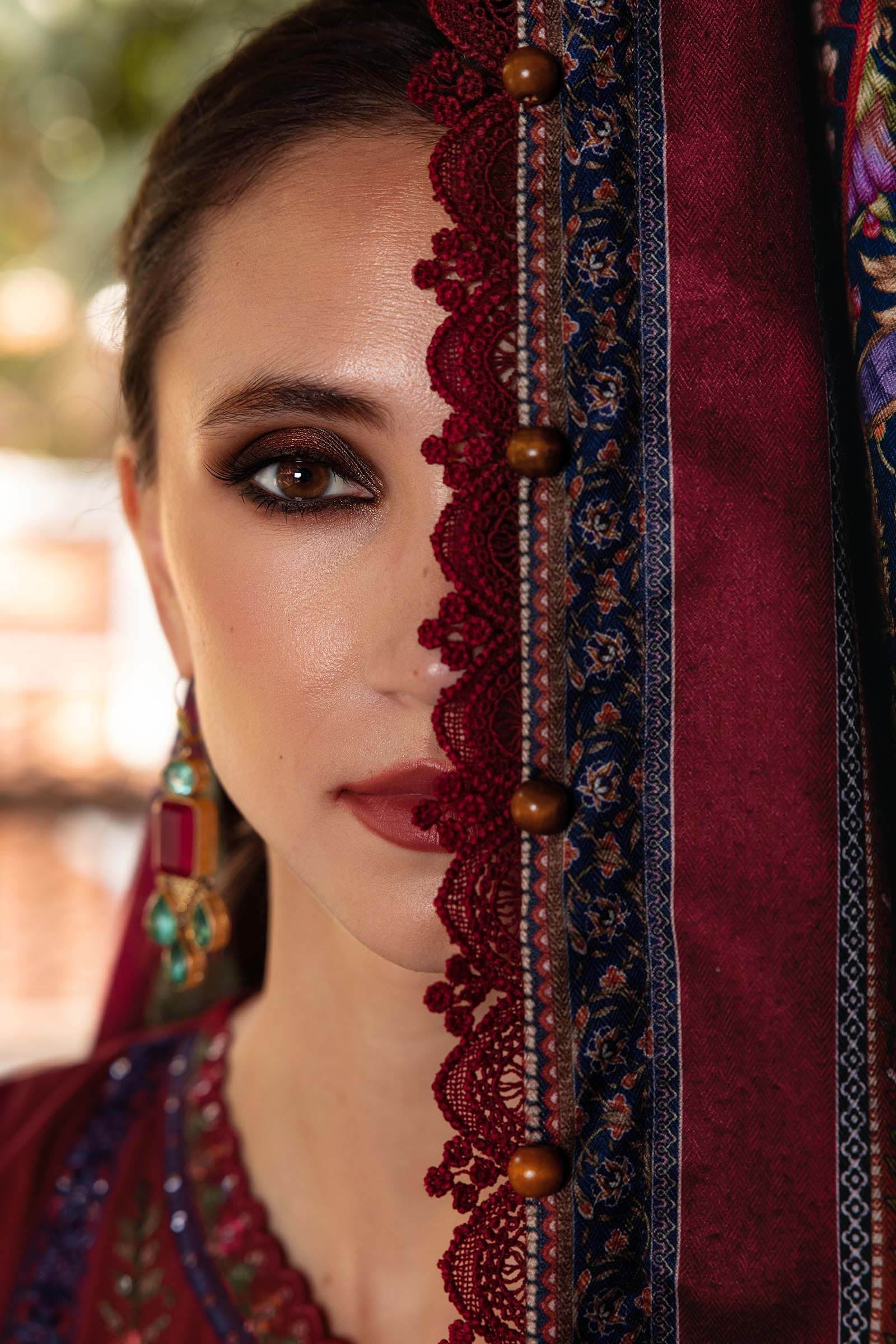 Maria B | M Prints Winter 25 | MPT-2807-A - by Libasekhas UK - Registered Vendor of : Maria B - 100% Original Designer Dress