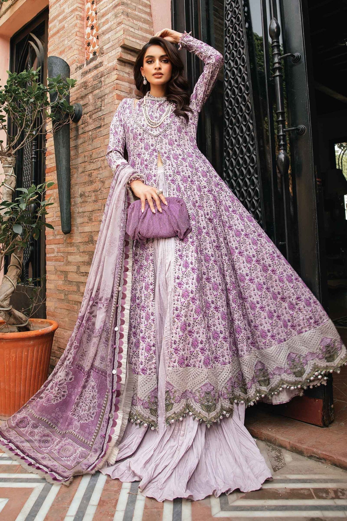 Maria.B | M Print Eid Edit | MPT-2207-B - by - Libasekhas UK - Registered Vendor of : Maria B - 100% Original Designer Dresss