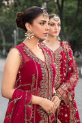 Maria B | Chiffon Formals 24 | Chiffon Suit | MPC-24-107 - by - Libasekhas UK - Registered Vendor of : Maria B - 100% Original Designer Dresss