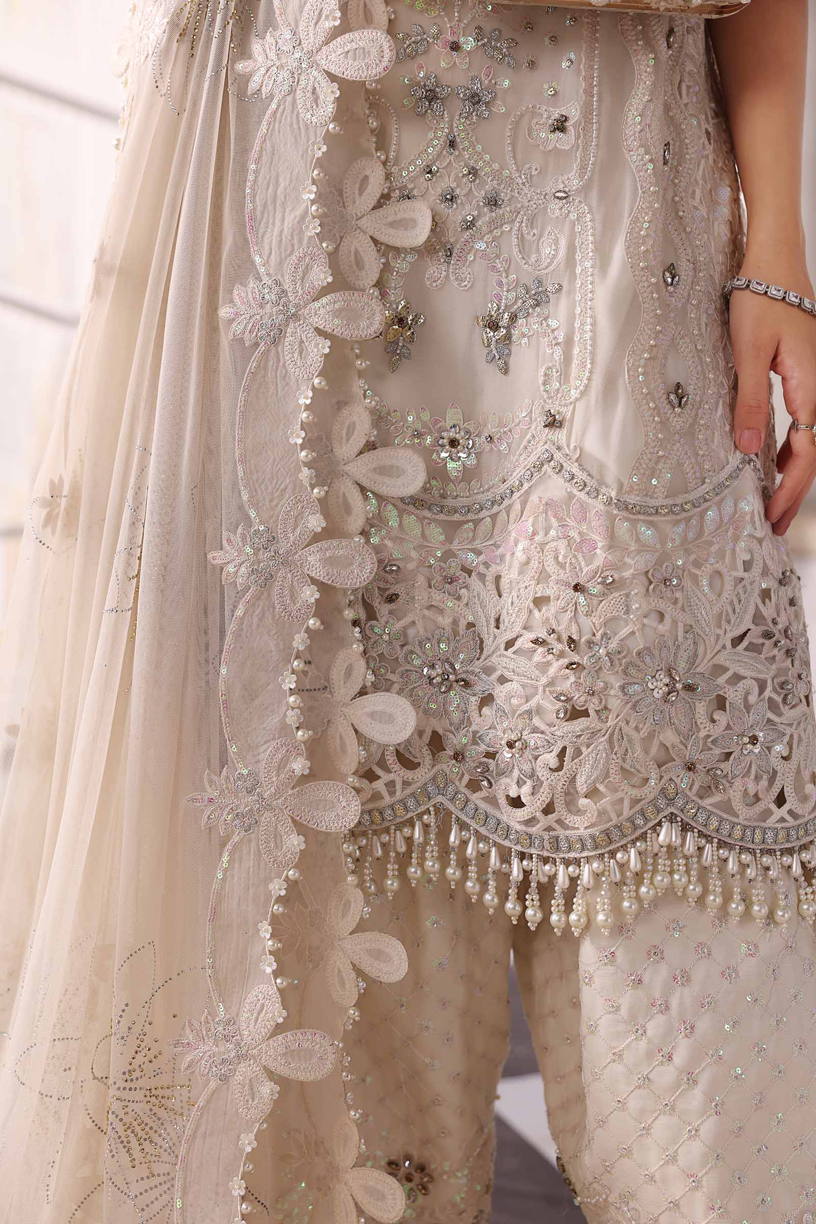 Maria B | Mbroidered 2025 | BD-3007 - by - Libasekhas UK - Registered Vendor of : Maria B - 100% Original Designer Dresss