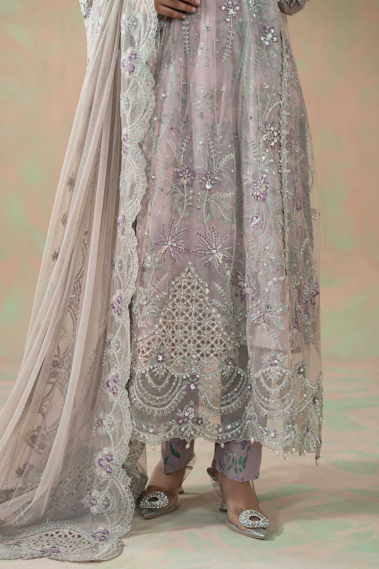 Maria B | Soiree Formals | WFS-09-07 - by Libasekhas UK - Registered Vendor of : Maria B - 100% Original Designer Dress