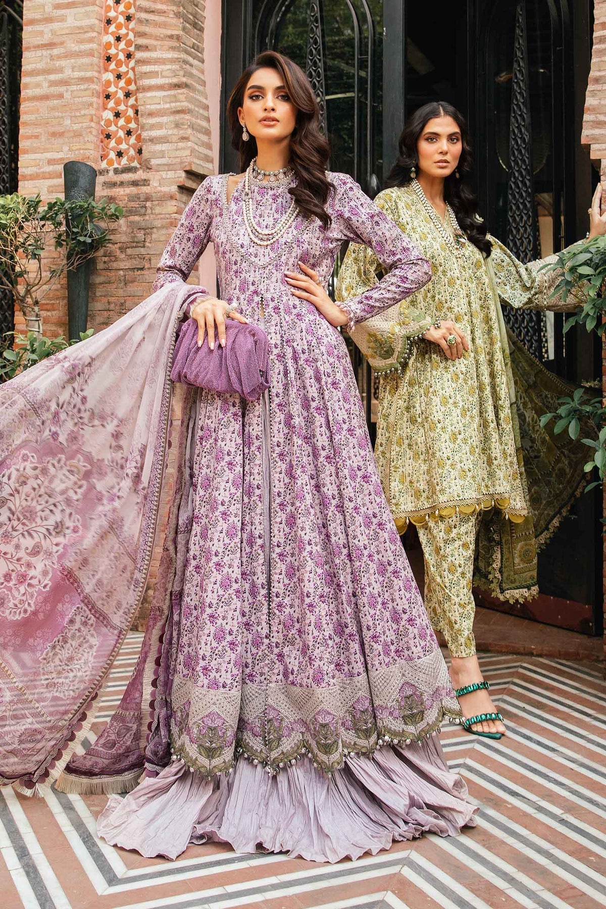 Maria.B | M Print Eid Edit | MPT-2207-B - by - Libasekhas UK - Registered Vendor of : Maria B - 100% Original Designer Dresss