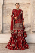 Maria B | Sateen Formals 24 | CST-807 - by - Libasekhas UK - Registered Vendor of : Maria B - 100% Original Designer Dresss