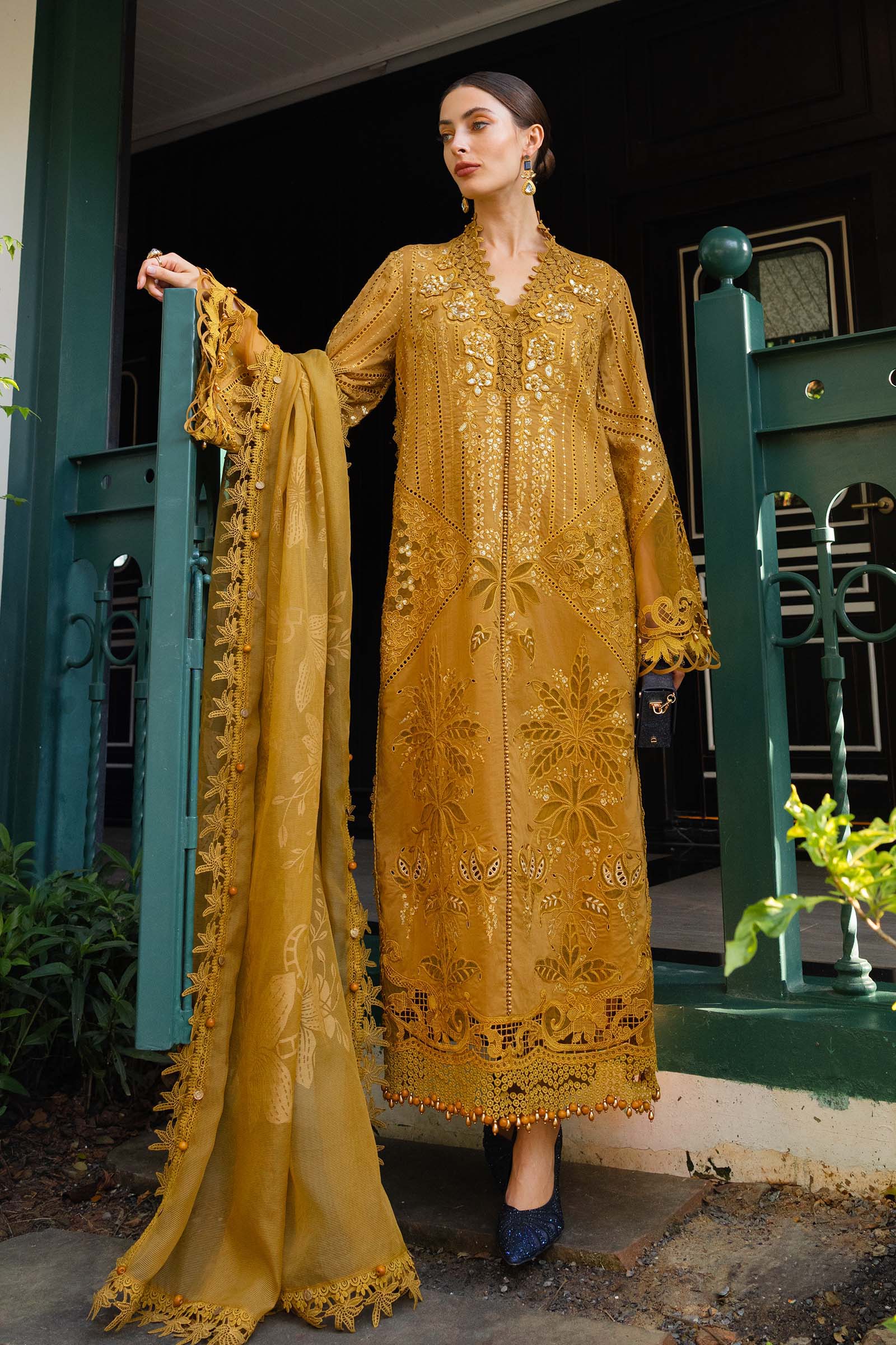 Maria B | luxury Lawn 26 | EL-26-07 - by Libasekhas UK - Registered Vendor of : Maria B - 100% Original Designer Dress