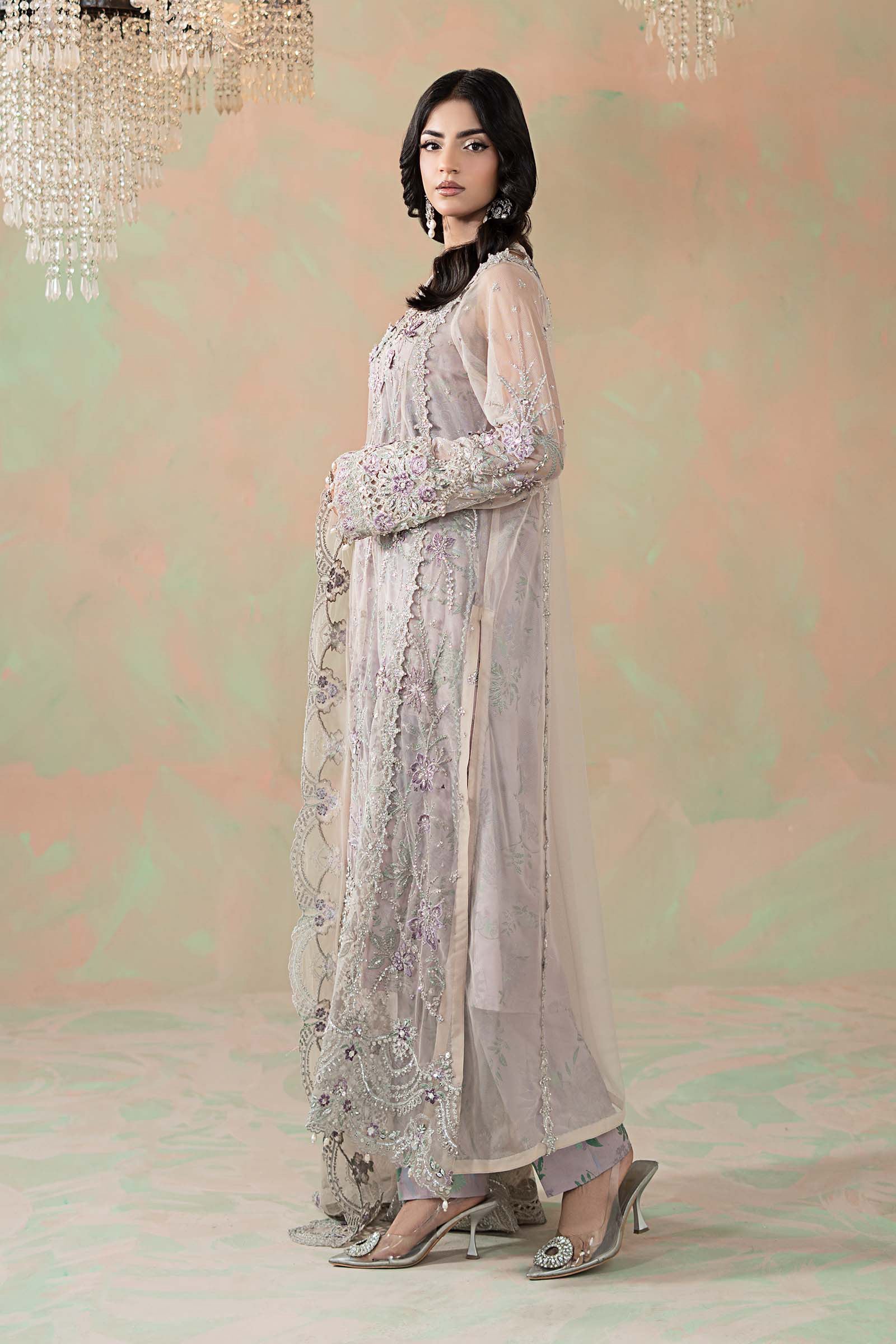 Maria B | Soiree Formals | WFS-09-07 - by Libasekhas UK - Registered Vendor of : Maria B - 100% Original Designer Dress