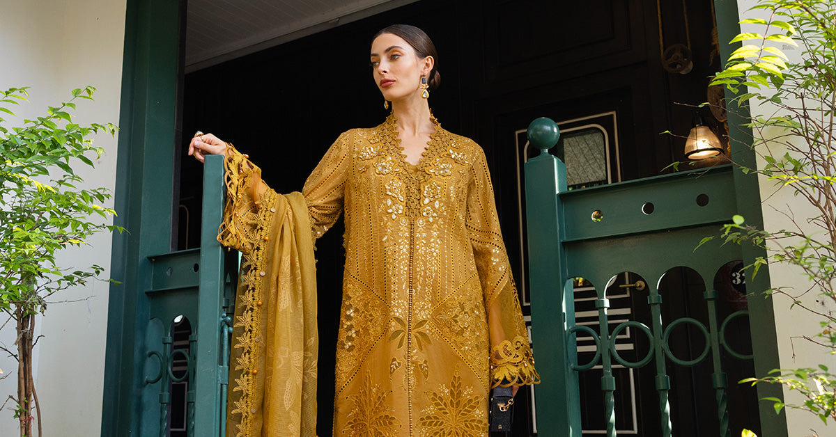 Maria B | luxury Lawn 26 | EL-26-07 - by Libasekhas UK - Registered Vendor of : Maria B - 100% Original Designer Dress