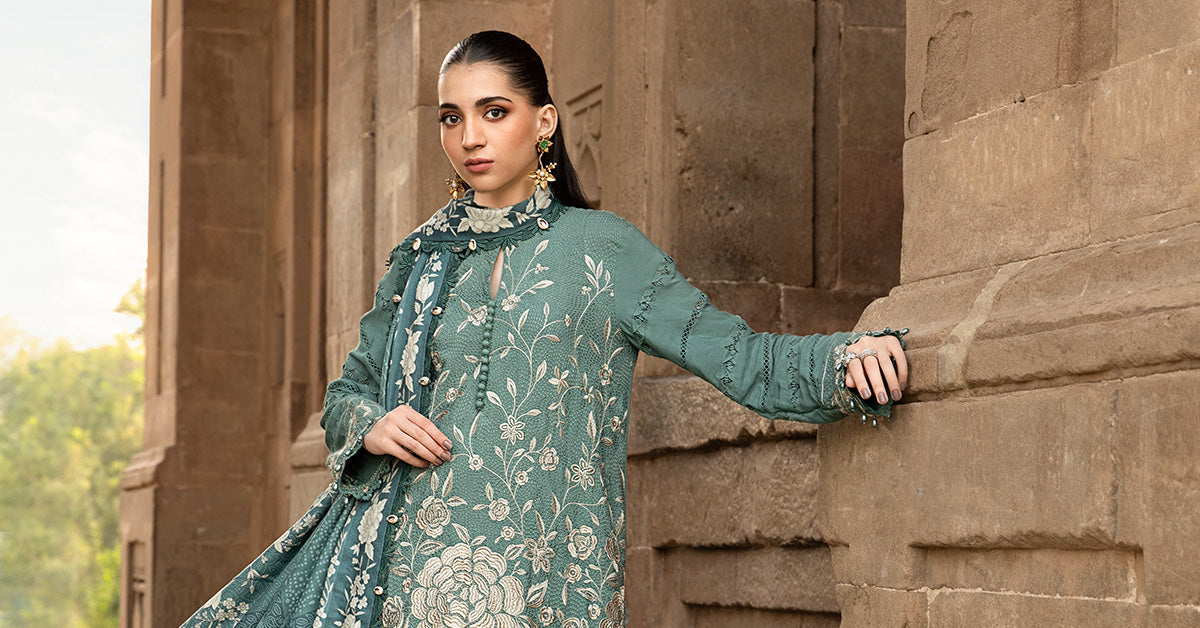 Maria B | M Prints Winter 24 | MPT-2408-A - by - Libasekhas UK - Registered Vendor of : Maria B - 100% Original Designer Dresss