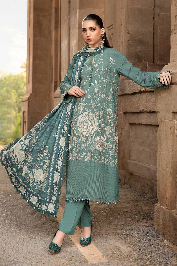 Maria B | M Prints Winter 24 | MPT-2408-A - by - Libasekhas UK - Registered Vendor of : Maria B - 100% Original Designer Dresss