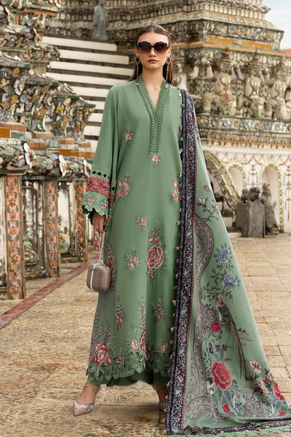 Maria B | M Prints Winter 25 | MPT-2808-A - by Libasekhas UK - Registered Vendor of : Maria B - 100% Original Designer Dress