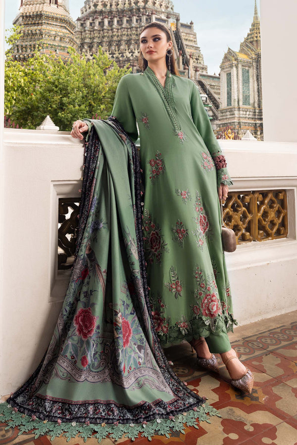 Maria B | M Prints Winter 25 | MPT-2808-A - by Libasekhas UK - Registered Vendor of : Maria B - 100% Original Designer Dress