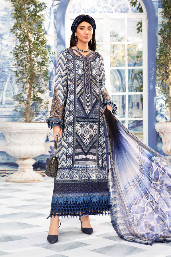 Maria.B | M Print Eid Edit | MPT-2208-B - by - Libasekhas UK - Registered Vendor of : Maria B - 100% Original Designer Dresss
