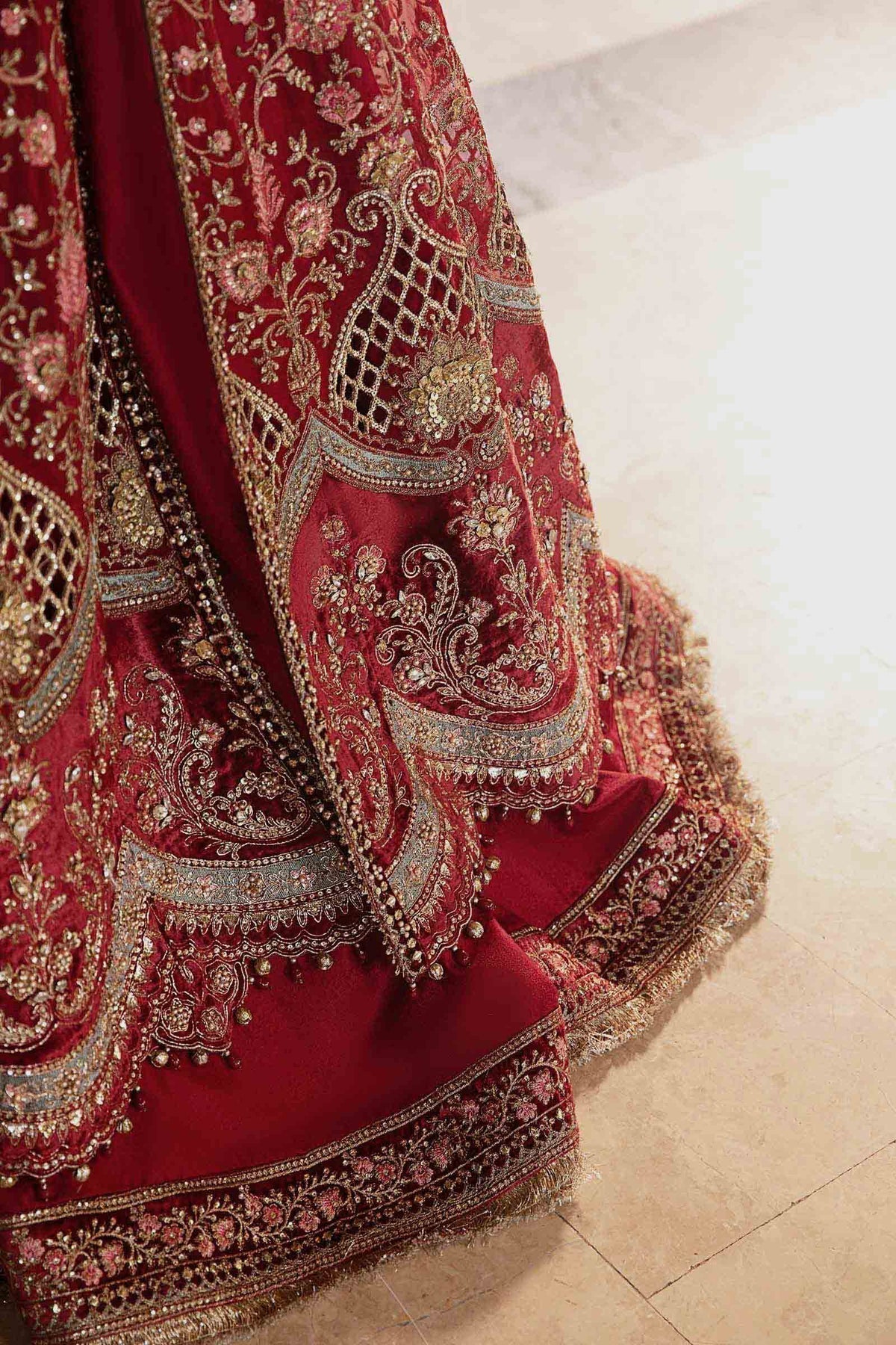 Maria B | Mbroidered Formals 24 | Organza Suit | BD-2908 - by - Libasekhas UK - Registered Vendor of : Maria B - 100% Original Designer Dresss