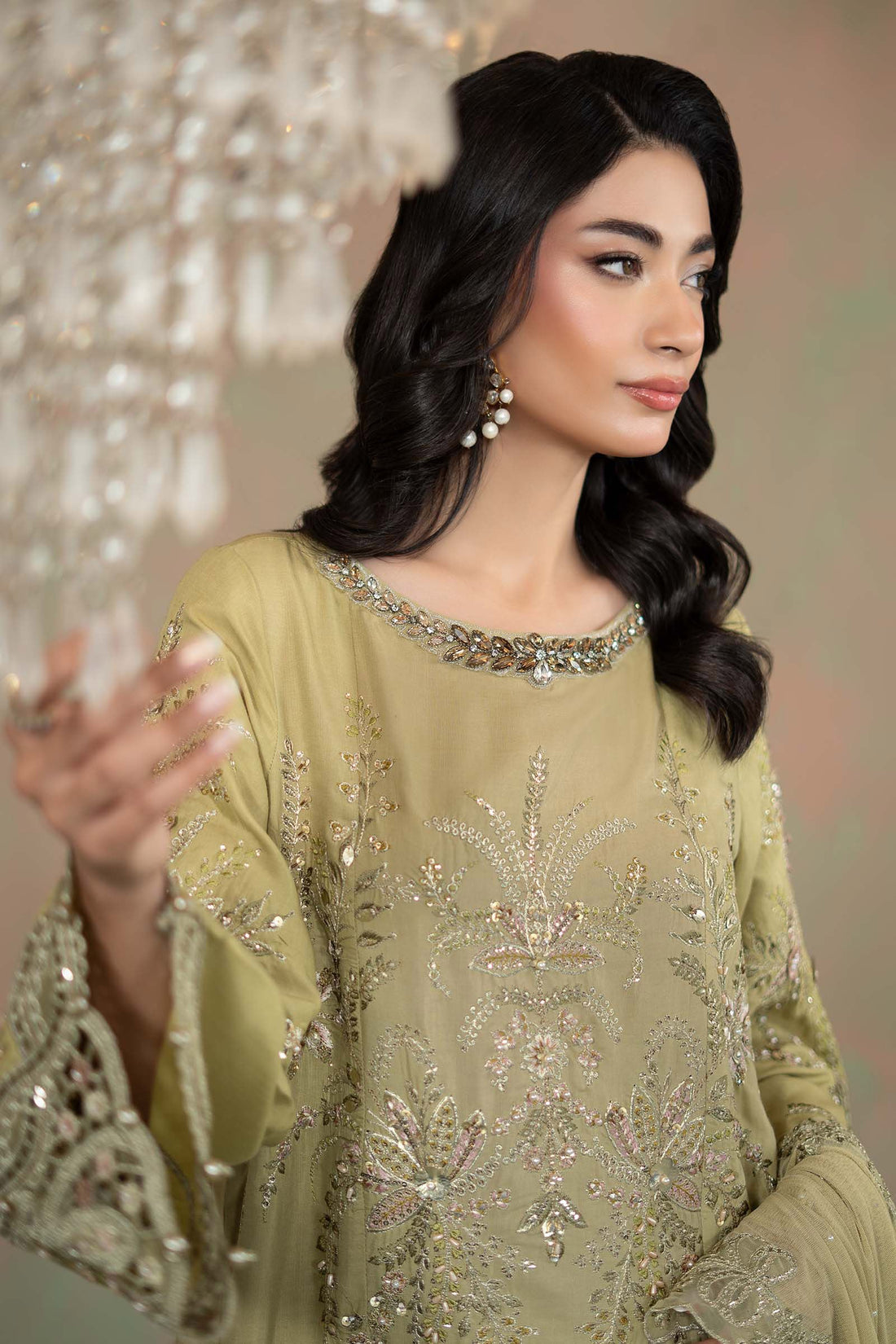 Maria B | Soiree Formals | WFS-09-08 - by Libasekhas UK - Registered Vendor of : Maria B - 100% Original Designer Dress
