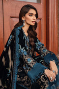 Maria B | Winter Luxe 24 | Velvet DL-1208 - by - Libasekhas UK - Registered Vendor of : Maria B - 100% Original Designer Dresss