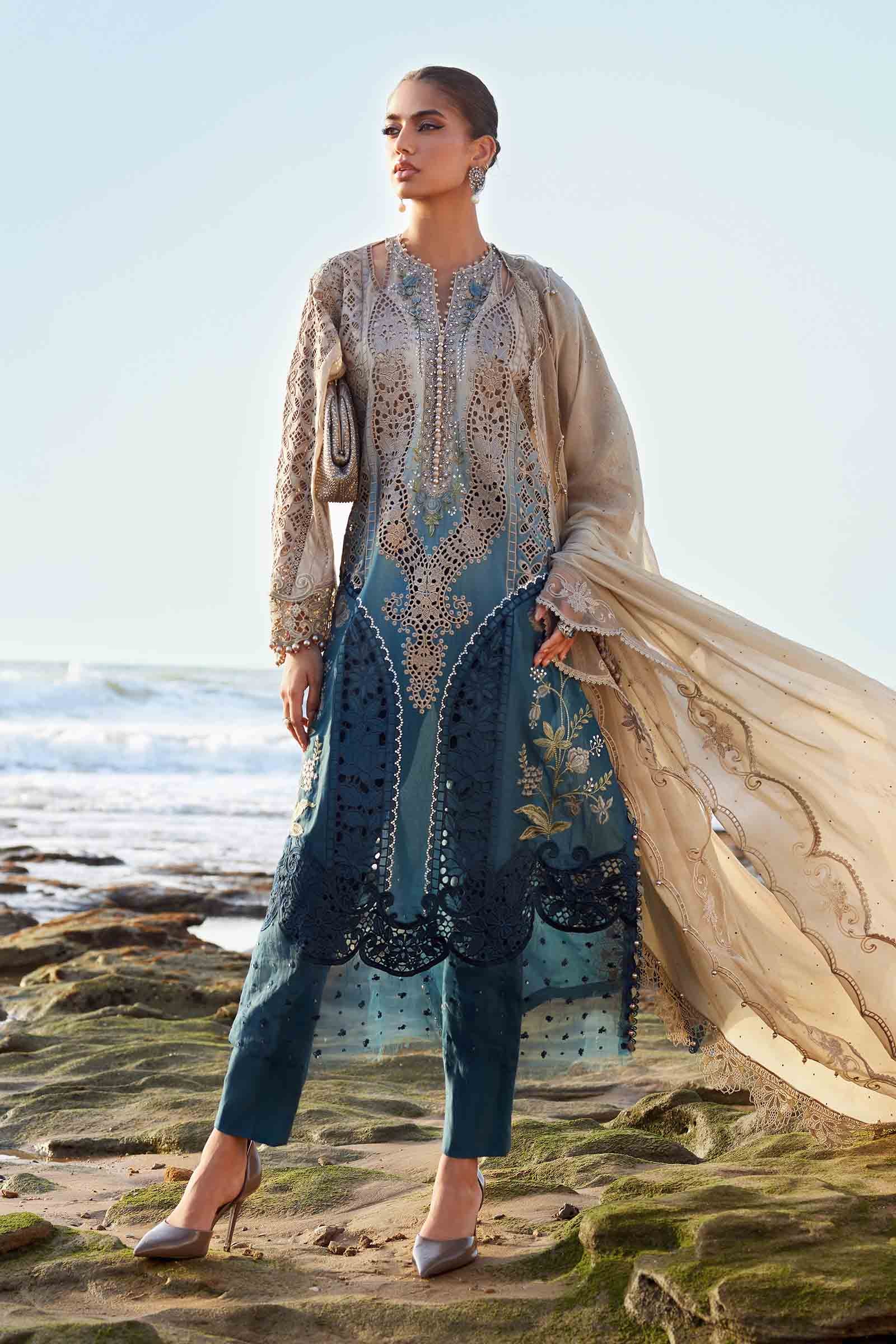Maria B | Eid Collection 25 | 25-08 - by - Libasekhas UK - Registered Vendor of : Maria B - 100% Original Designer Dresss