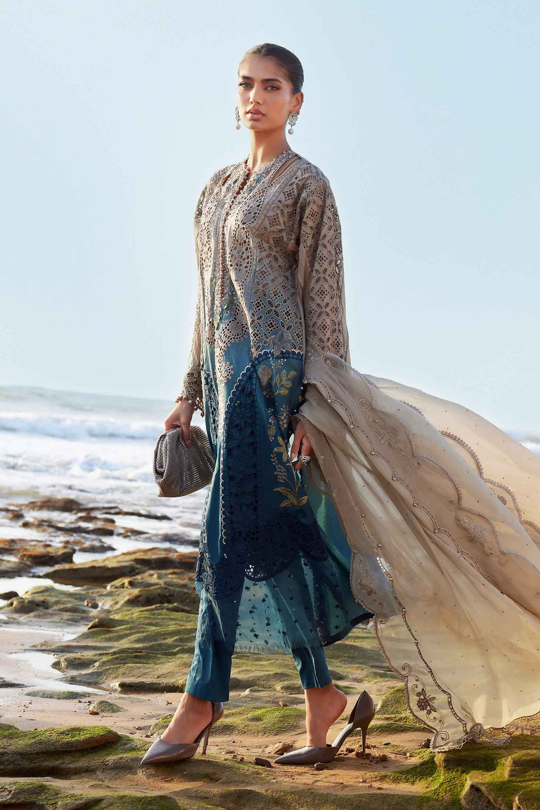 Maria B | Eid Collection 25 | 25-08 - by - Libasekhas UK - Registered Vendor of : Maria B - 100% Original Designer Dresss
