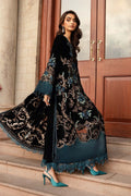 Maria B | Winter Luxe 24 | Velvet DL-1208 - by - Libasekhas UK - Registered Vendor of : Maria B - 100% Original Designer Dresss