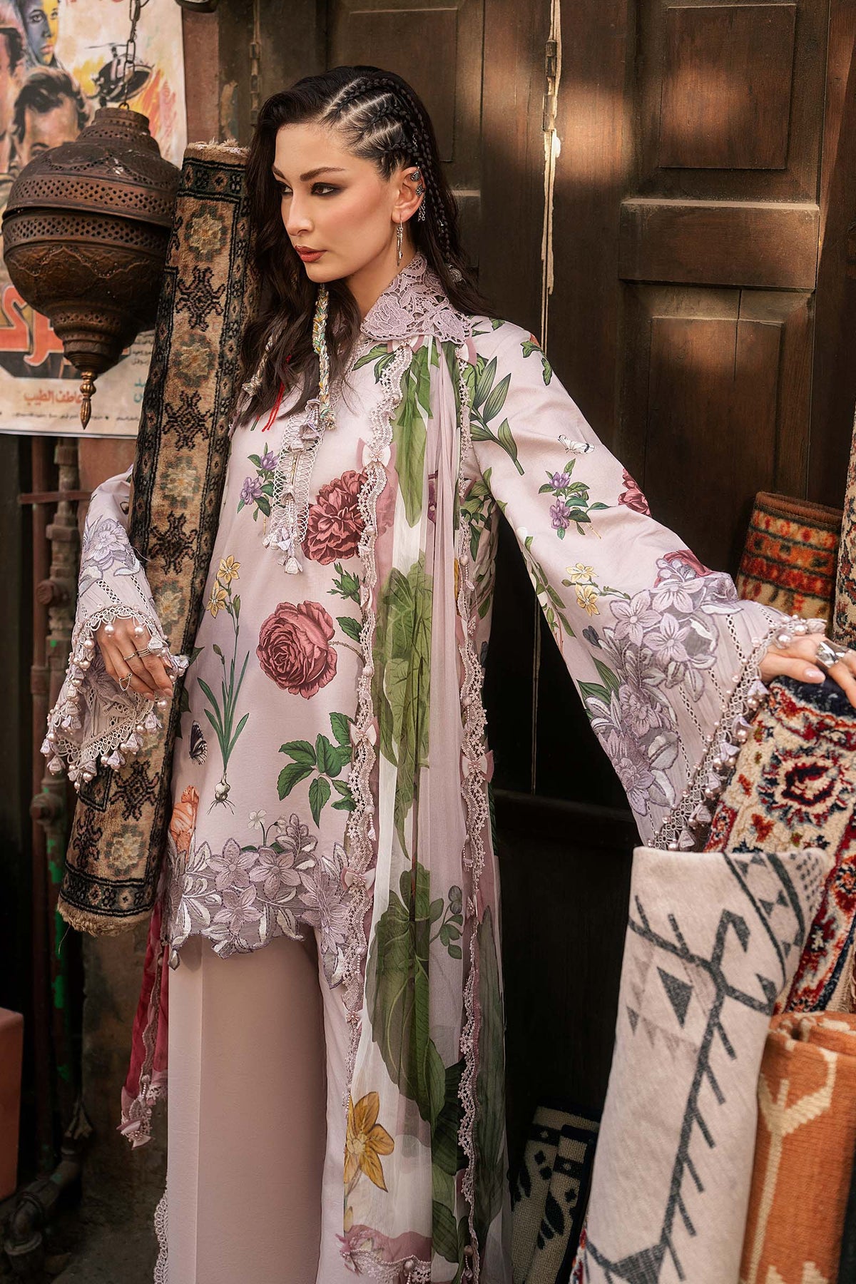 Maria B | M Prints Winter Fall 2026 | MPT-3109-A - by Libasekhas UK - Registered Vendor of : Maria B - 100% Original Designer Dress