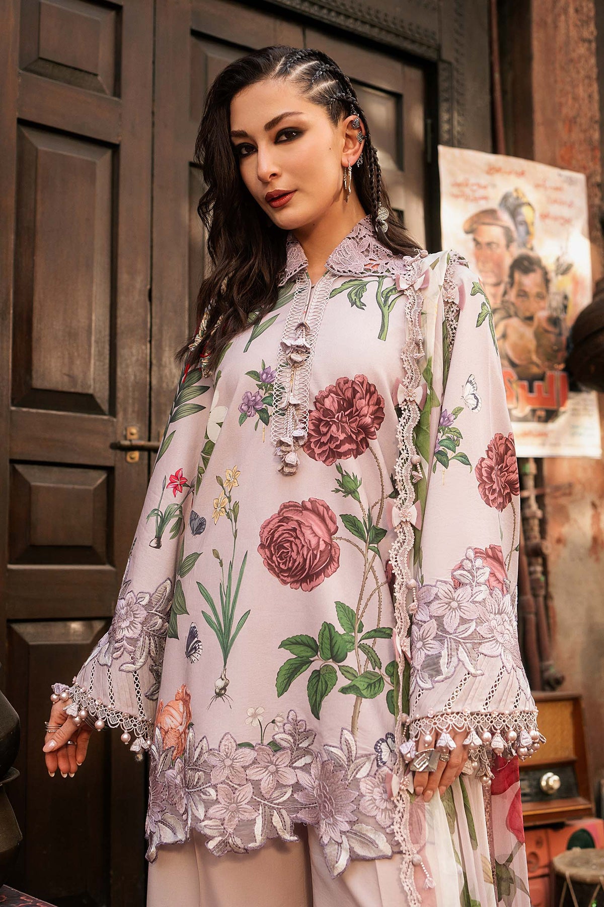 Maria B | M Prints Winter Fall 2026 | MPT-3109-A - by Libasekhas UK - Registered Vendor of : Maria B - 100% Original Designer Dress