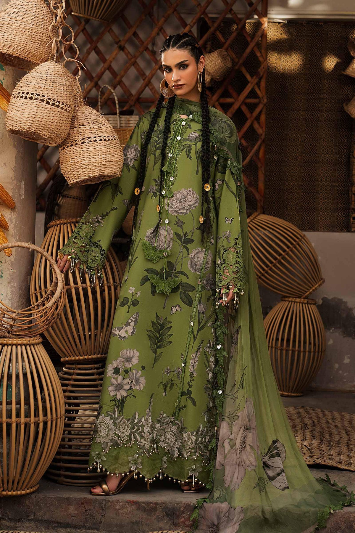 Maria B | M Prints Winter Fall 2026 | MPT-3109-B - by Libasekhas UK - Registered Vendor of : Maria B - 100% Original Designer Dress