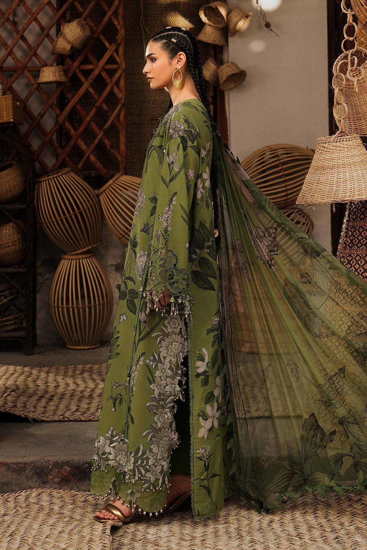 Maria B | M Prints Winter Fall 2026 | MPT-3109-B - by Libasekhas UK - Registered Vendor of : Maria B - 100% Original Designer Dress
