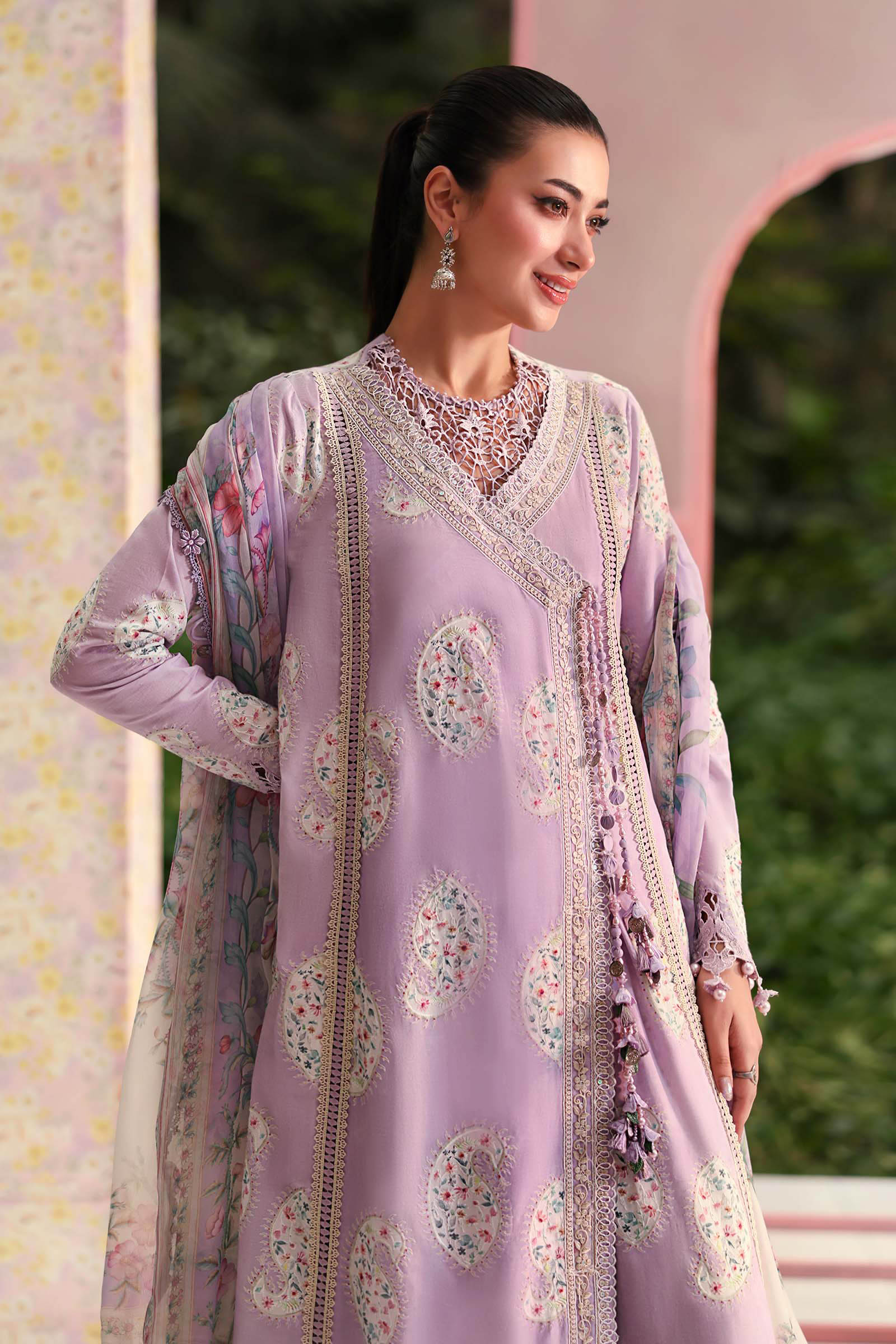 Maria B | M Prints 26 | MPT-3009-B - by Libasekhas UK - Registered Vendor of : Maria B - 100% Original Designer Dress