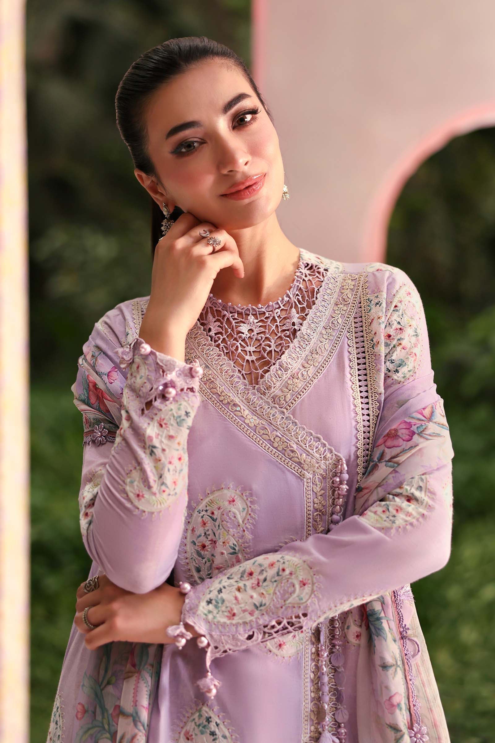 Maria B | M Prints 26 | MPT-3009-B - by Libasekhas UK - Registered Vendor of : Maria B - 100% Original Designer Dress