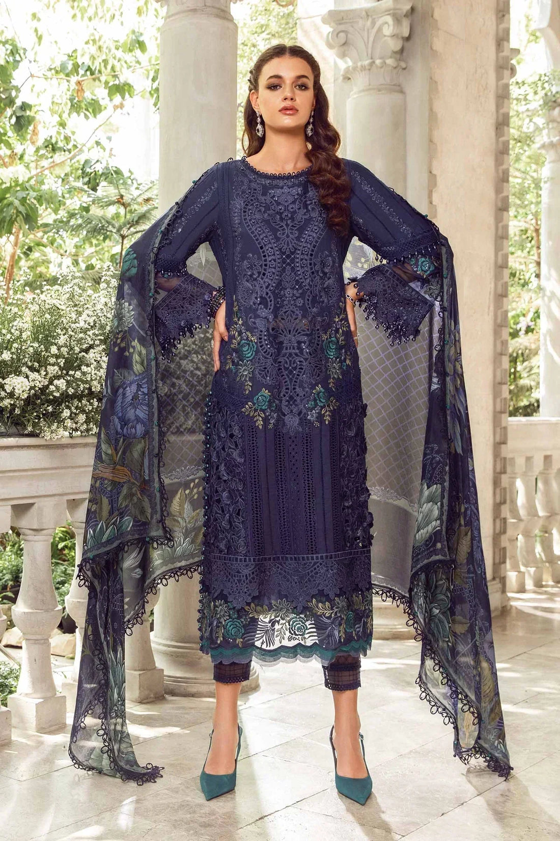 Maria B | Eid Lawn Collection | 09 - by - Libasekhas UK - Registered Vendor of : Maria B - 100% Original Designer Dresss