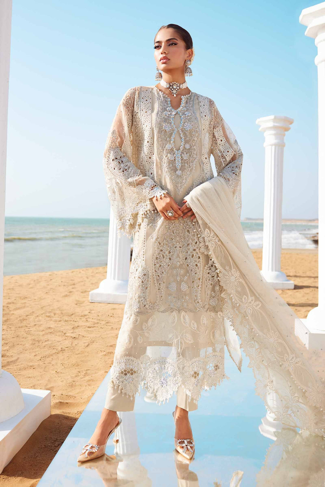 Maria B | Eid Collection 25 | 25-09 - by - Libasekhas UK - Registered Vendor of : Maria B - 100% Original Designer Dresss