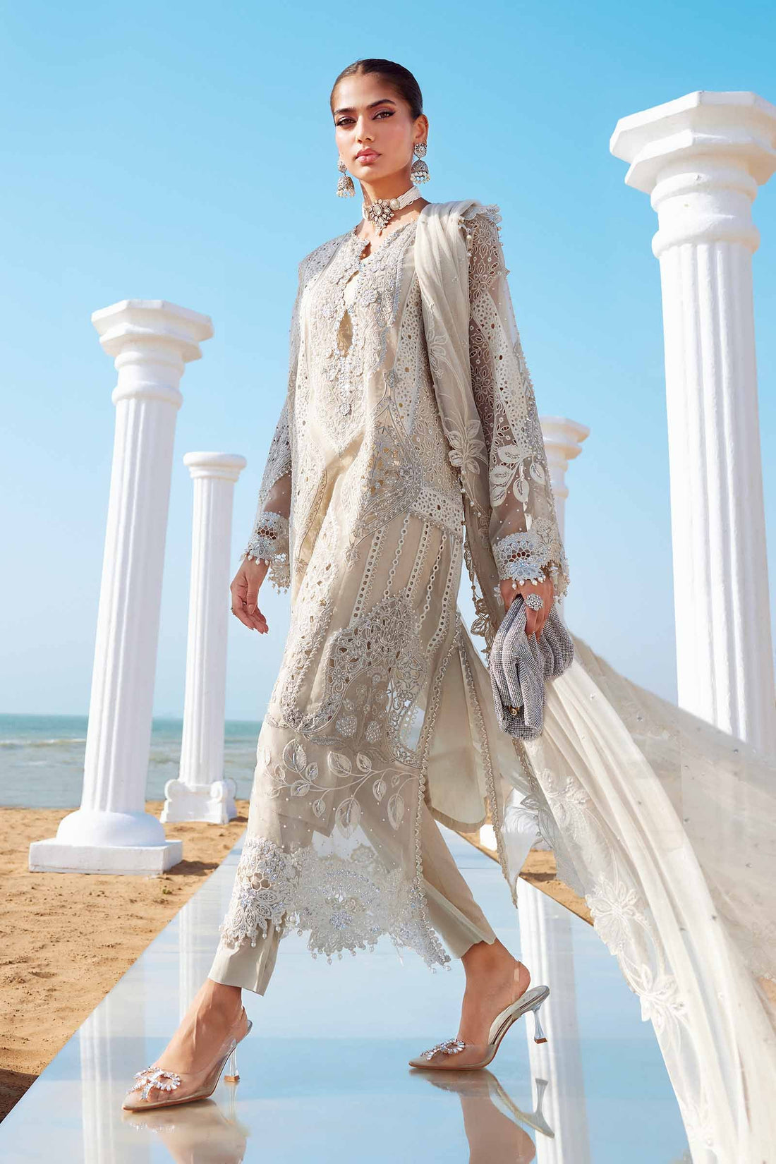 Maria B | Eid Collection 25 | 25-09 - by - Libasekhas UK - Registered Vendor of : Maria B - 100% Original Designer Dresss