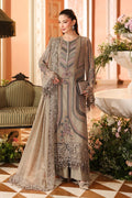 Maria B | Royale Tea Affair | MPC-26-201-Antique Grey - by Libasekhas UK - Registered Vendor of : Maria B - 100% Original Designer Dress