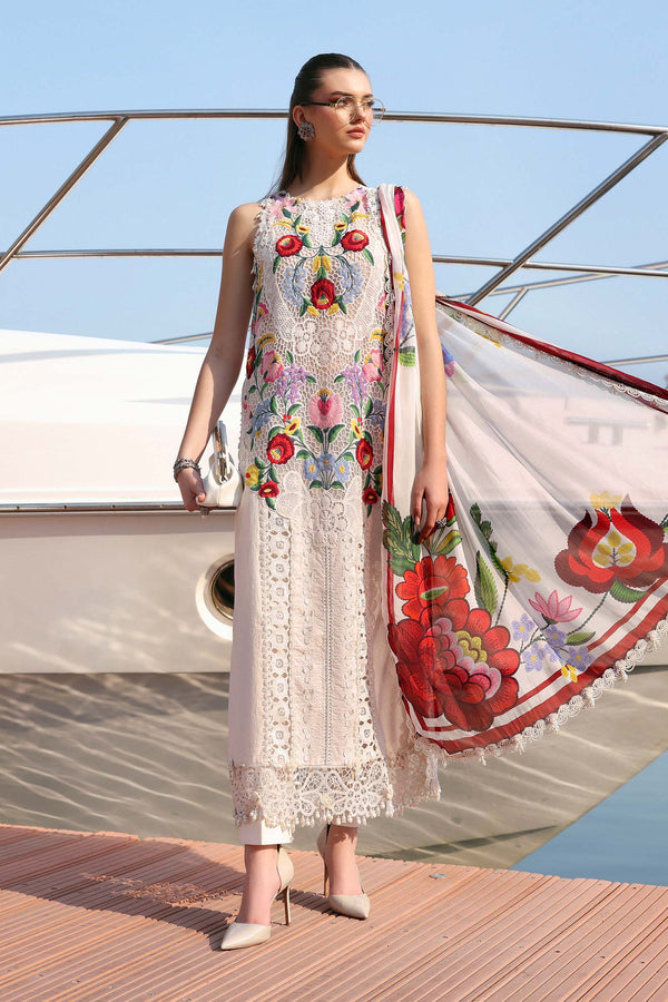 Maria B | Lawn 26 | D-2610-A - by Libasekhas UK - Registered Vendor of : Maria B - 100% Original Designer Dress