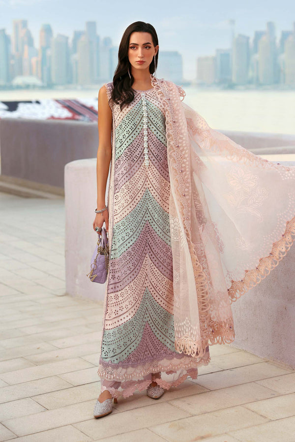 Maria B | Lawn 26 | D-2612-B - by Libasekhas UK - Registered Vendor of : Maria B - 100% Original Designer Dress