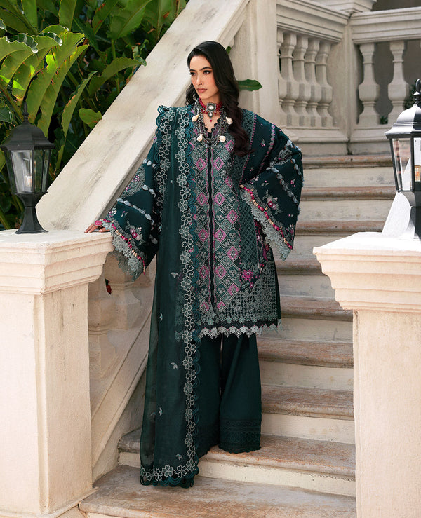 Republic Womenswear | Kalani Eid Luxury Lawn 25 | D1-B - Zehra - by - Libasekhas UK - Registered Vendor of : Republic Womenswear - 100% Original Designer Dresss