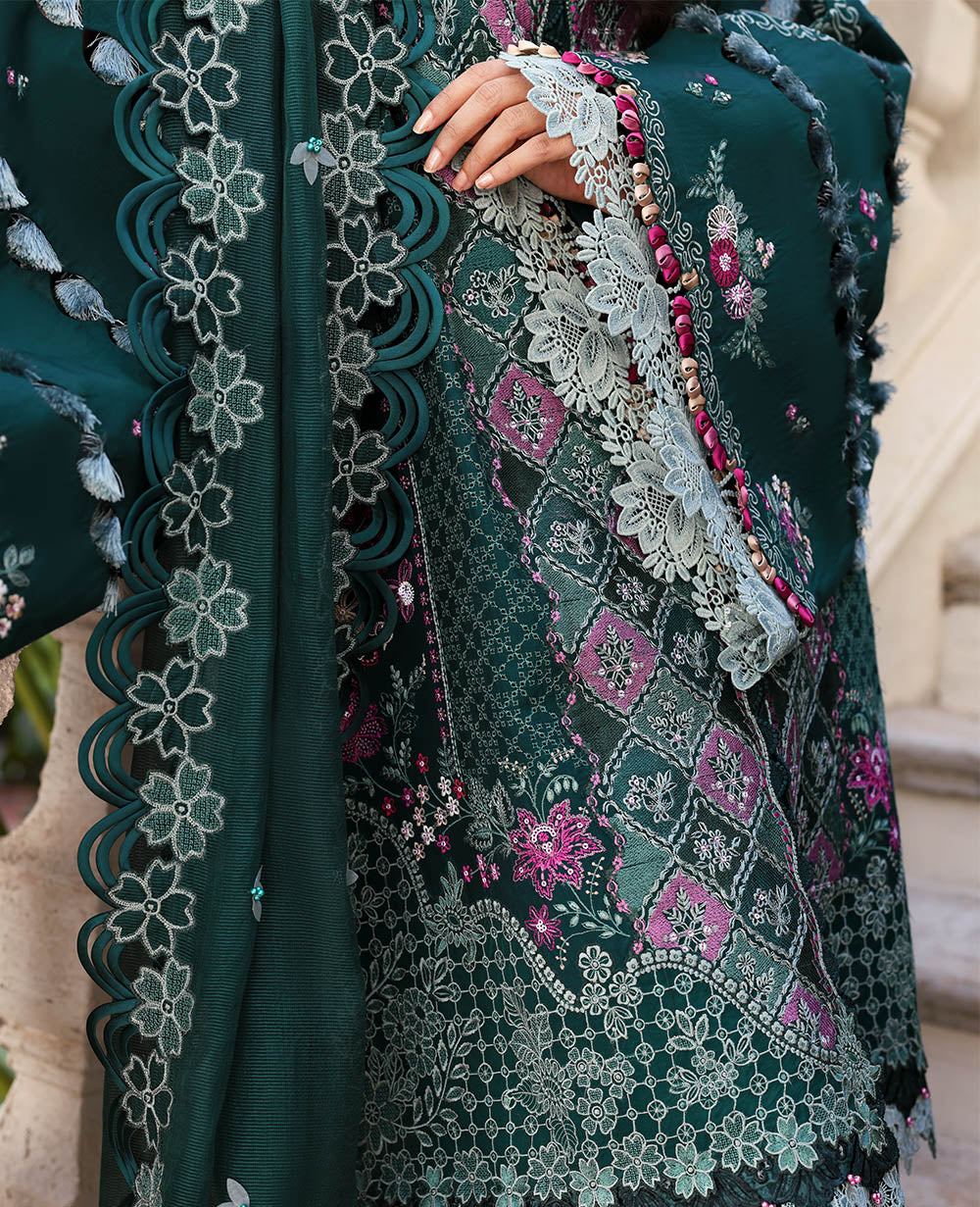 Republic Womenswear | Kalani Eid Luxury Lawn 25 | D1-B - Zehra - by - Libasekhas UK - Registered Vendor of : Republic Womenswear - 100% Original Designer Dresss