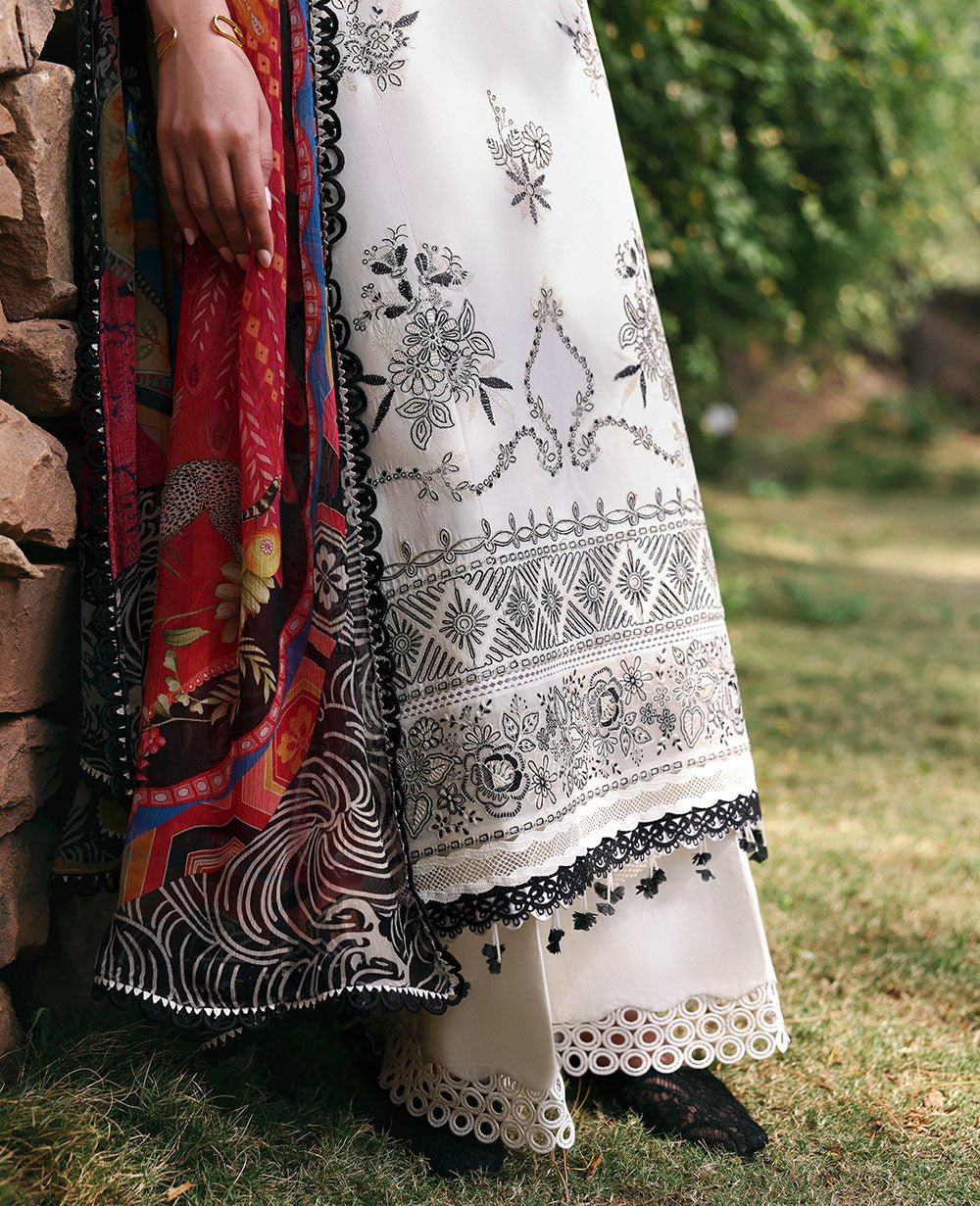 Republic Womenswear | Talia Luxury Lawn 25 | D1-B - Lunara - by - Libasekhas UK - Registered Vendor of : Republic Womenswear - 100% Original Designer Dresss