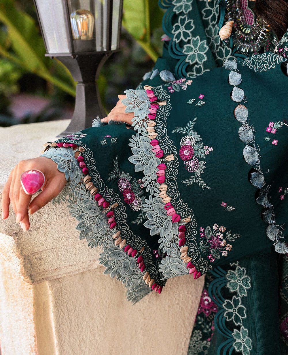 Republic Womenswear | Kalani Eid Luxury Lawn 25 | D1-B - Zehra - by - Libasekhas UK - Registered Vendor of : Republic Womenswear - 100% Original Designer Dresss