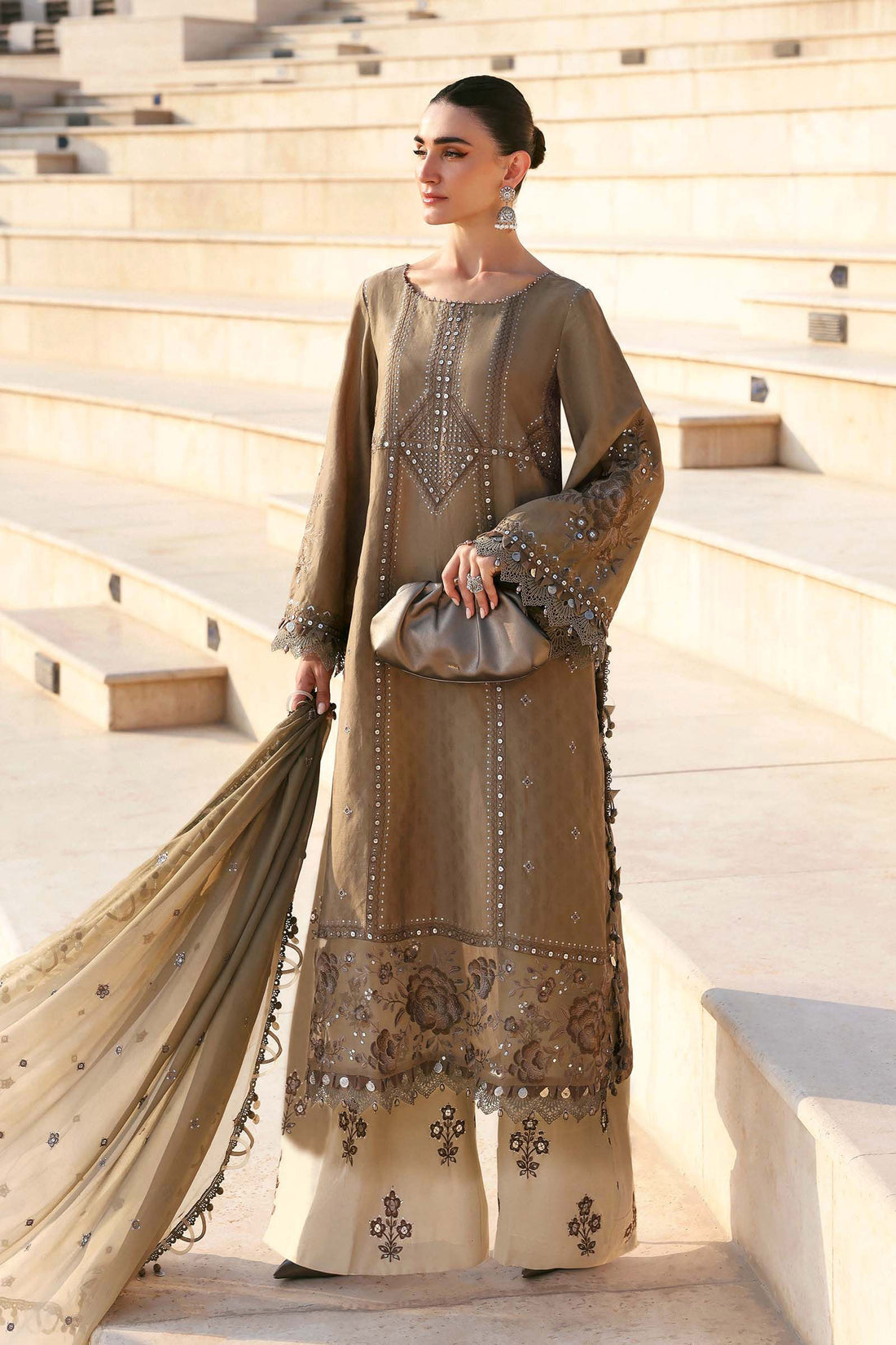 Maria B | Lawn 26 | D-2602-A - by Libasekhas UK - Registered Vendor of : Maria B - 100% Original Designer Dress