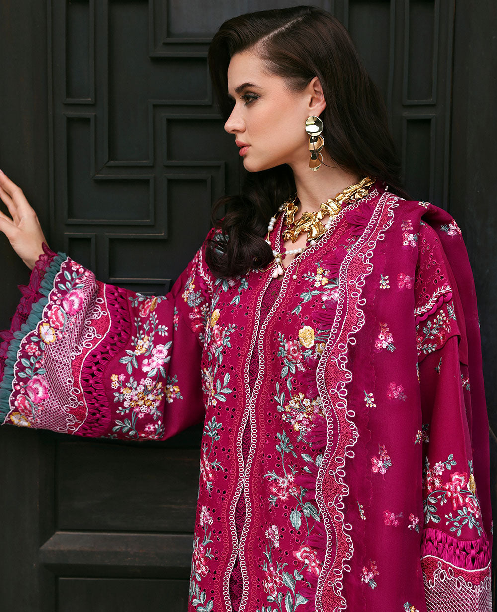 Republic Womenswear | Kalani Eid Luxury Lawn 25 | D2-A - Ayla - by - Libasekhas UK - Registered Vendor of : Republic Womenswear - 100% Original Designer Dresss