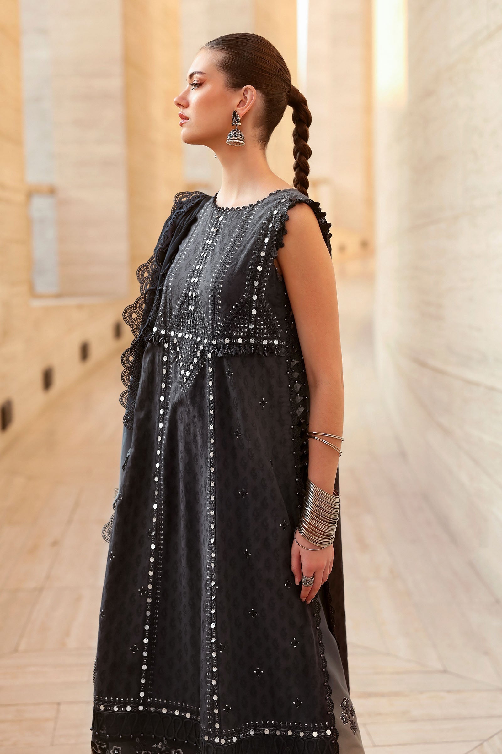 Maria B | Lawn 26 | D-2602-B - by Libasekhas UK - Registered Vendor of : Maria B - 100% Original Designer Dress