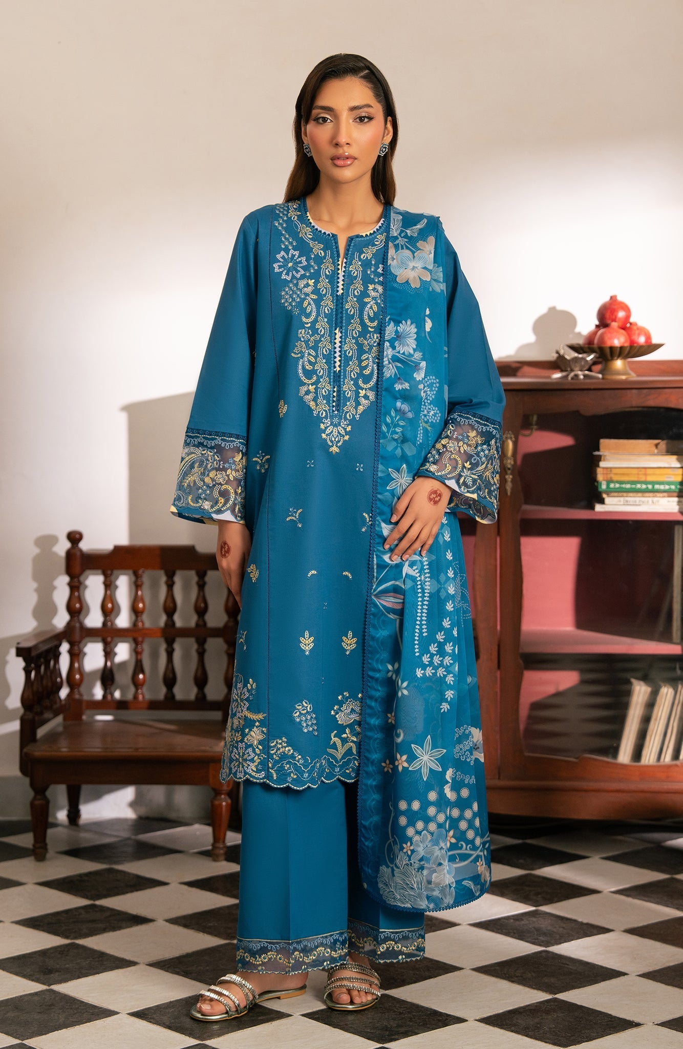 Seran | Luxury Lawn |Sahar - by Libasekhas UK - Registered Vendor of : Seran - 100% Original Designer Dress
