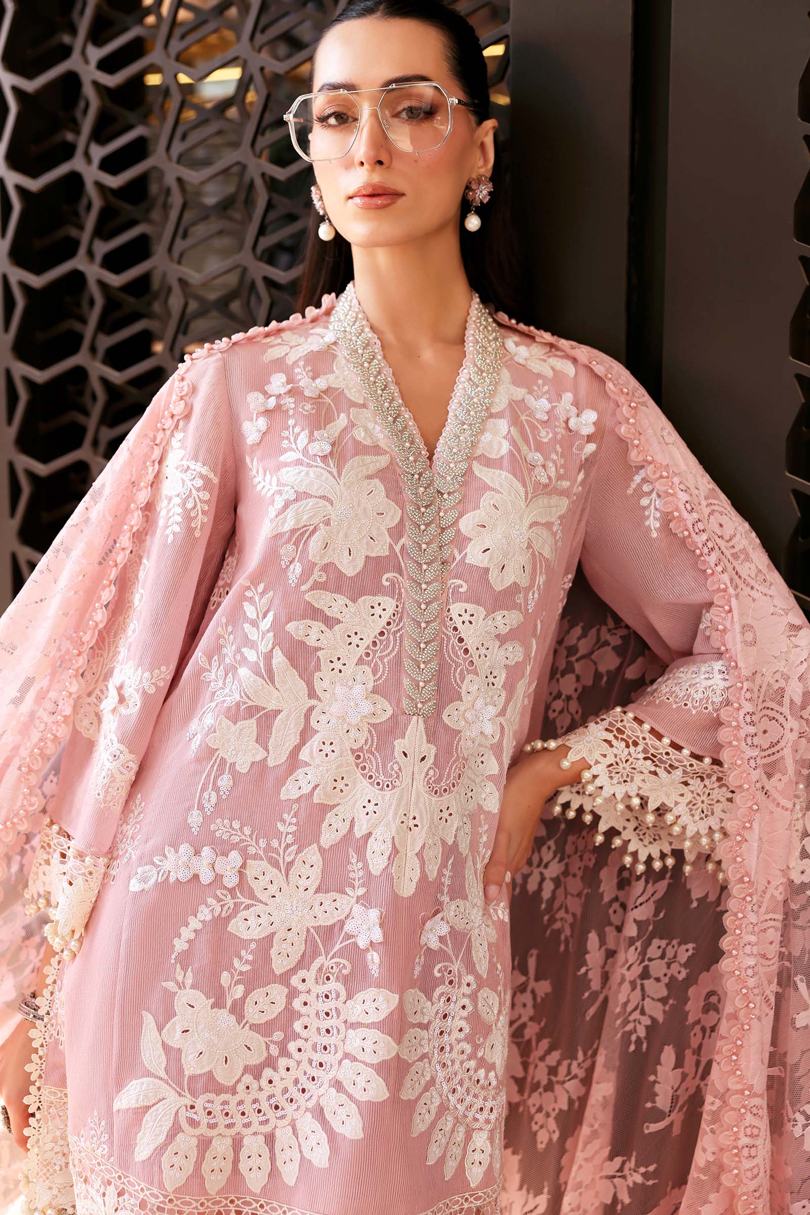 Maria B | Lawn 26 | D-2603-A - by Libasekhas UK - Registered Vendor of : Maria B - 100% Original Designer Dress