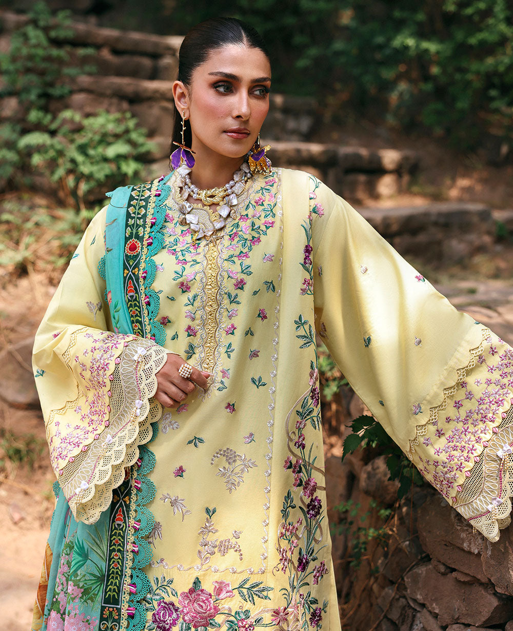 Republic Womenswear | Talia Luxury Lawn 25 | D3-A - Lina - by - Libasekhas UK - Registered Vendor of : Republic Womenswear - 100% Original Designer Dresss