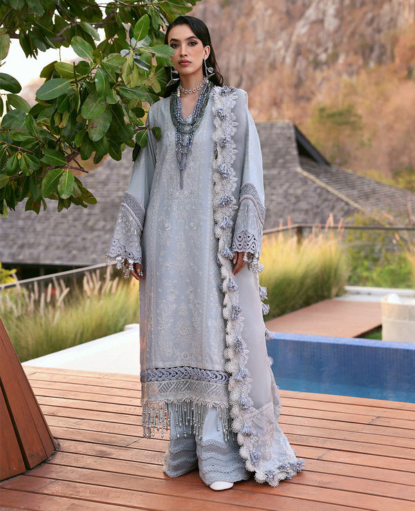 Republic Womenswear | Kalani Eid Luxury Lawn 25 | D3-B - Sitara - by - Libasekhas UK - Registered Vendor of : Republic Womenswear - 100% Original Designer Dresss